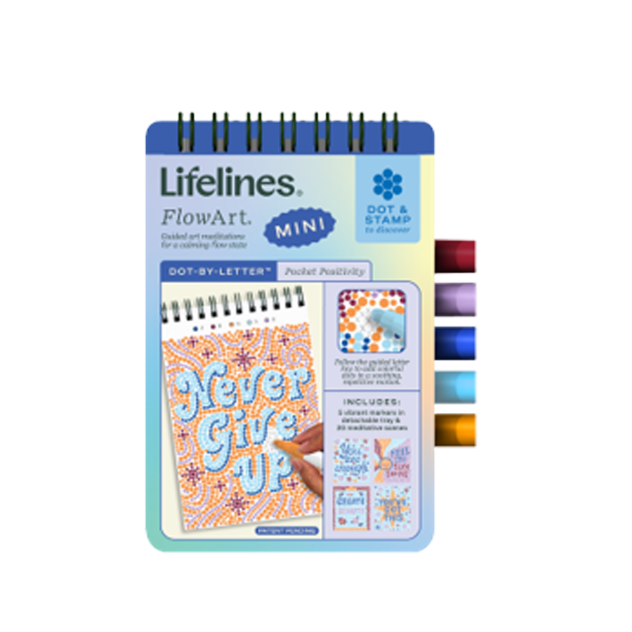 LFELNE FlowArt Mini Dot-by-Letter - Pocket Positivity