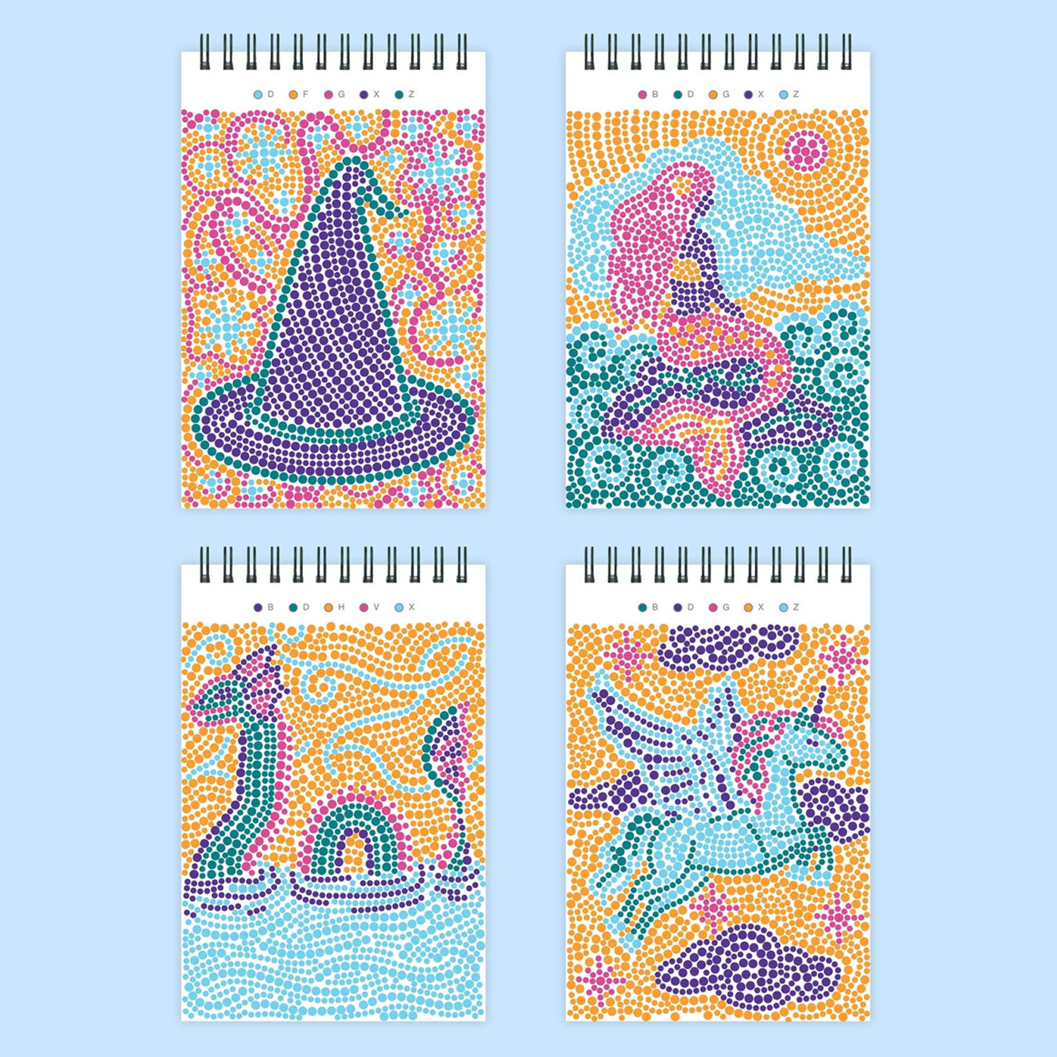 LFELNE FlowArt Mini Dot-by-Letter - Enchanted Magic