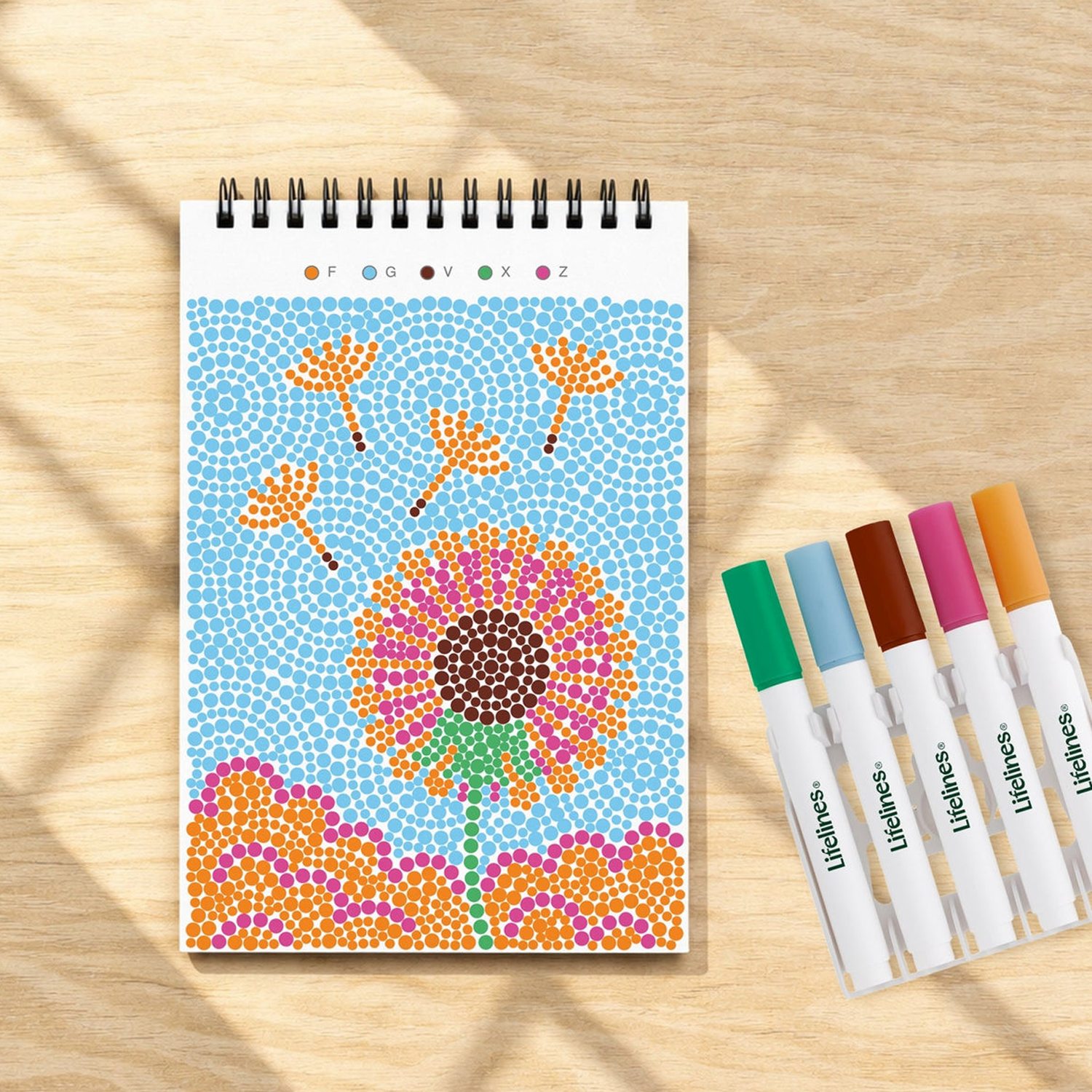 LFELNE FlowArt Mini Dot-by-Letter - Nature's Wonders