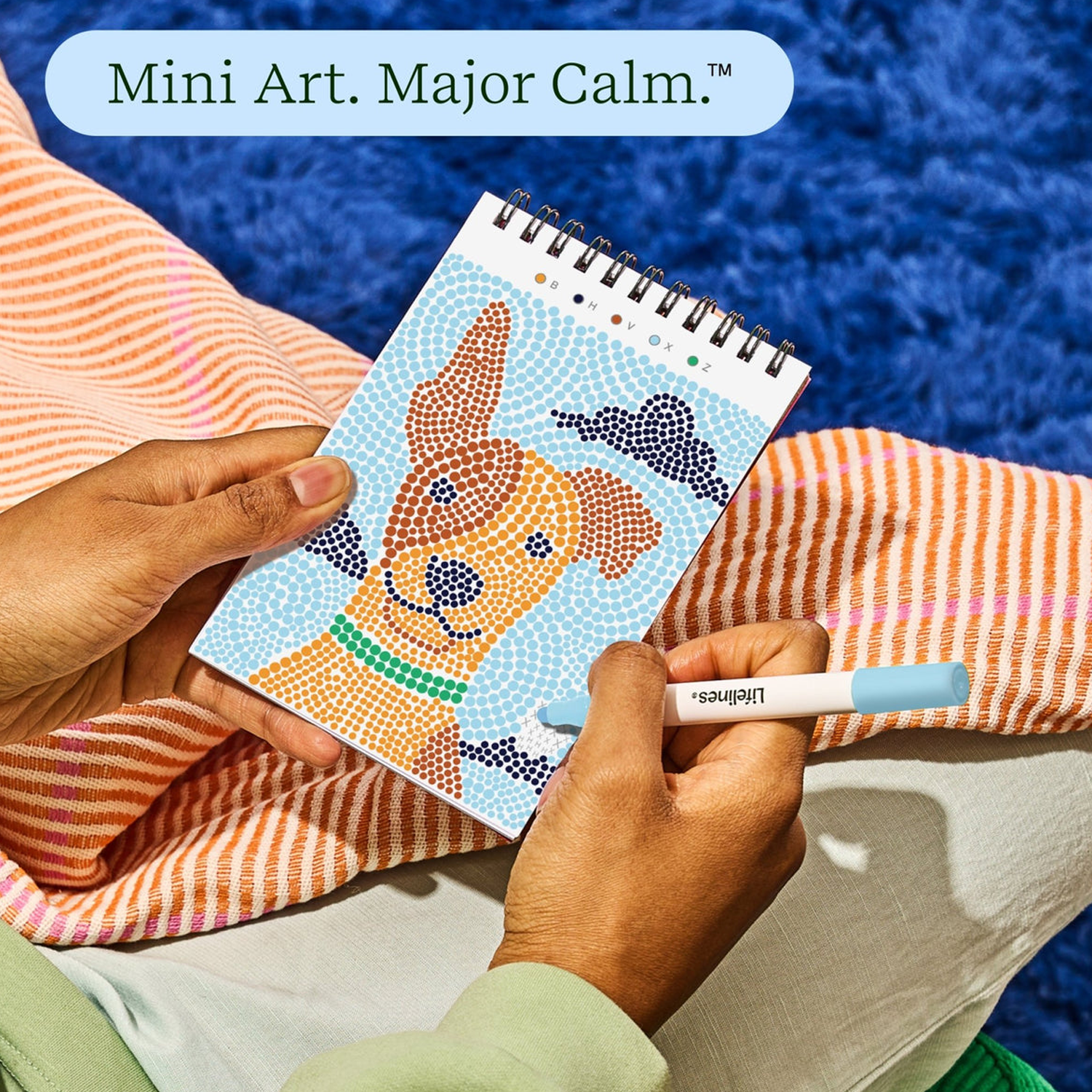 LFELNE FlowArt Mini Dot-by-Letter - Furry Friends