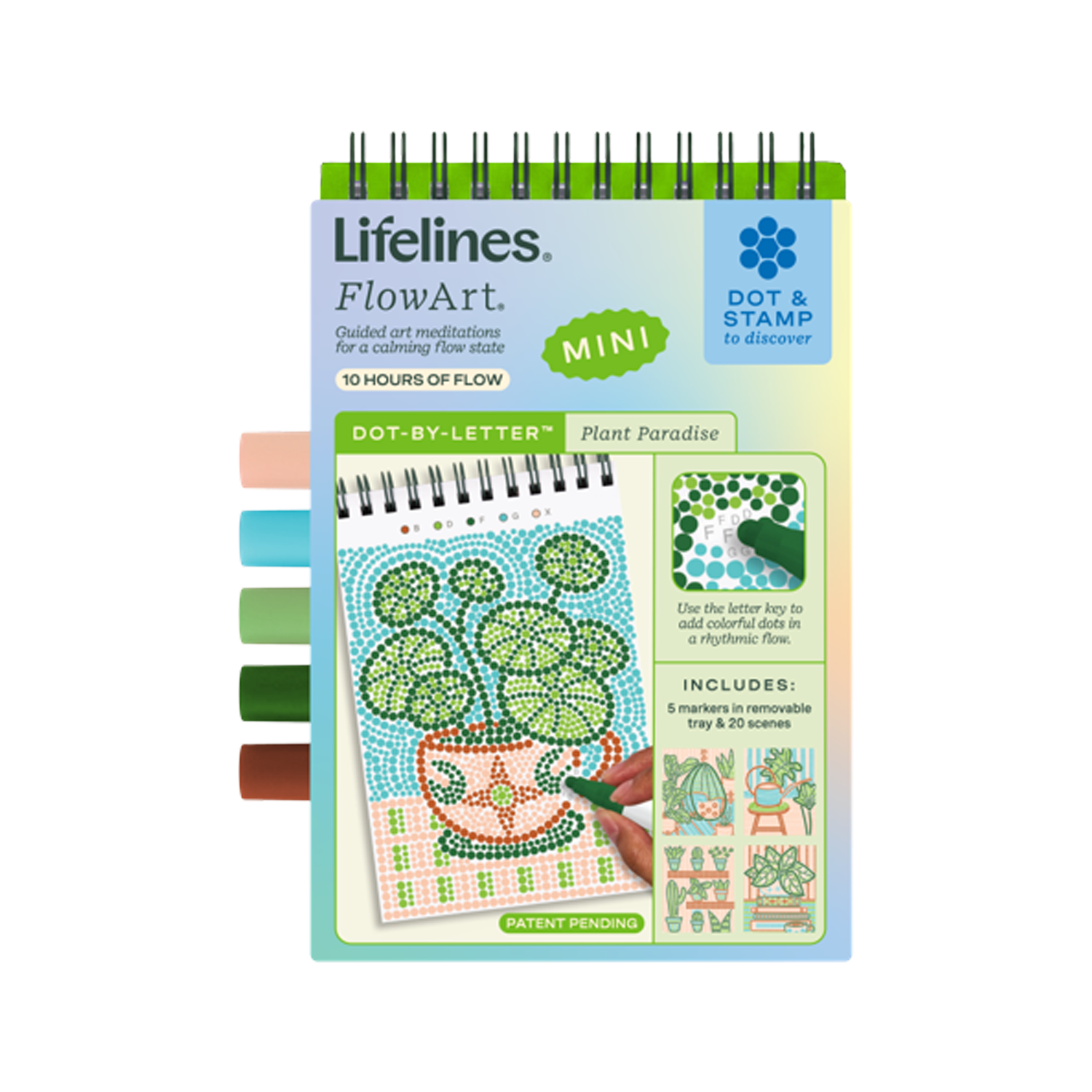 LFELNE FlowArt Mini Dot-by-Letter - Plant Paradise