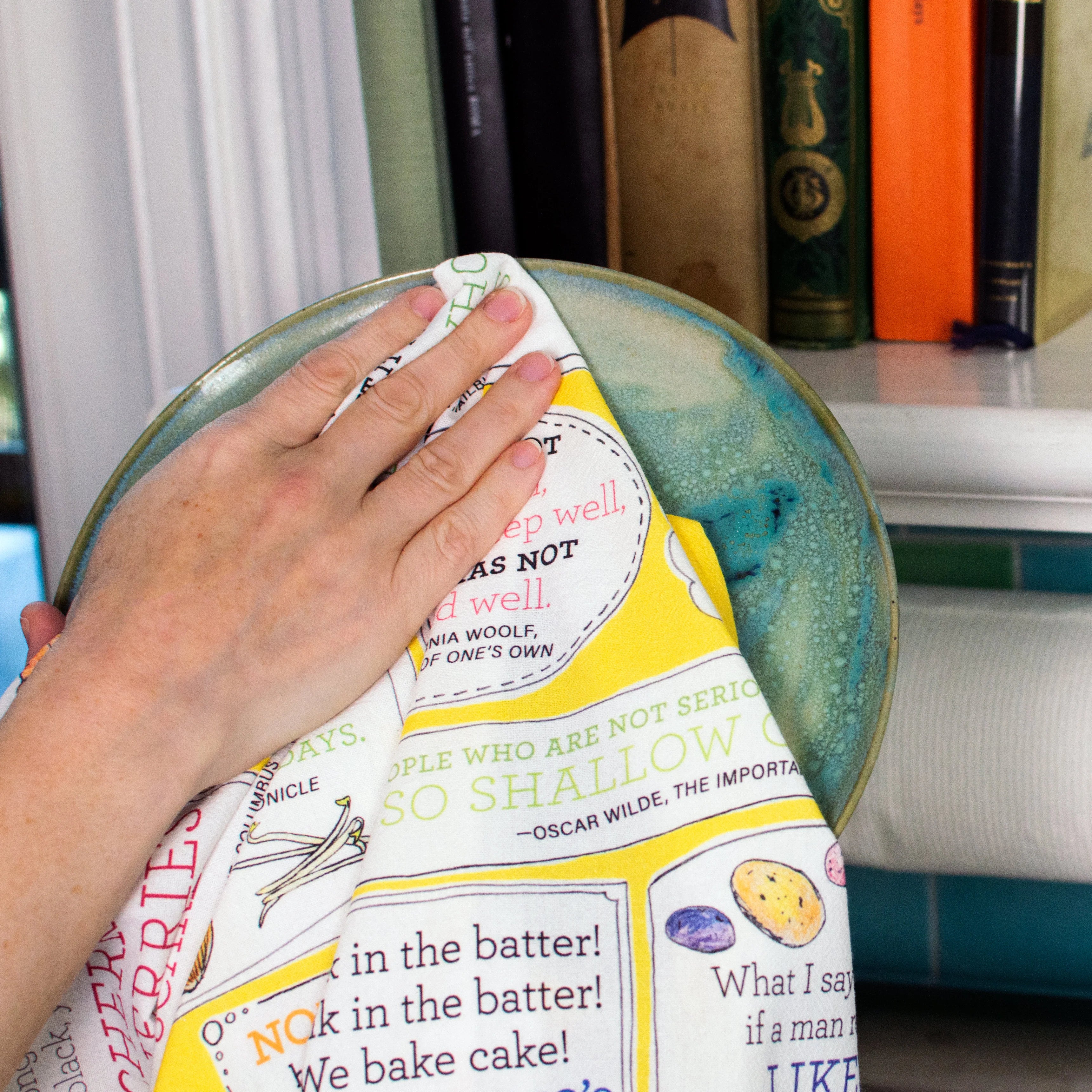 Literary Tastes Dish Towel