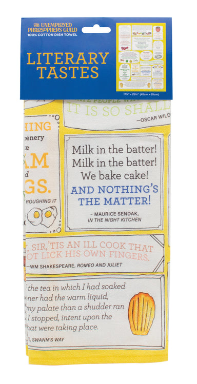 Literary Tastes Dish Towel