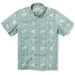 Reyn Spooner Lahaina Sailor Button Front Short Sleeve Camp Shirt Leaf M 805766329828
