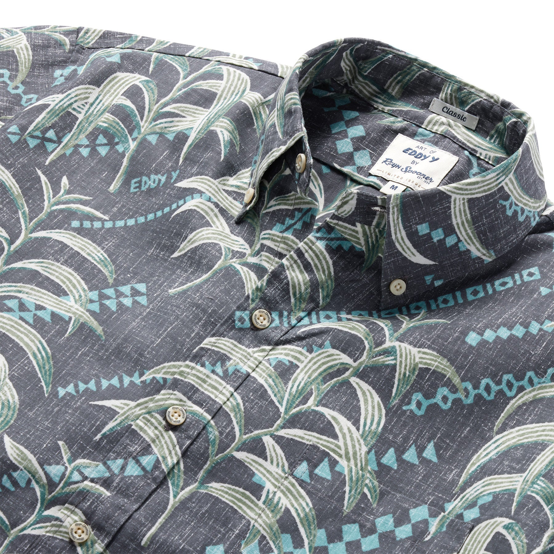 Reyn Spooner Koa Tapa Camp Shirt    