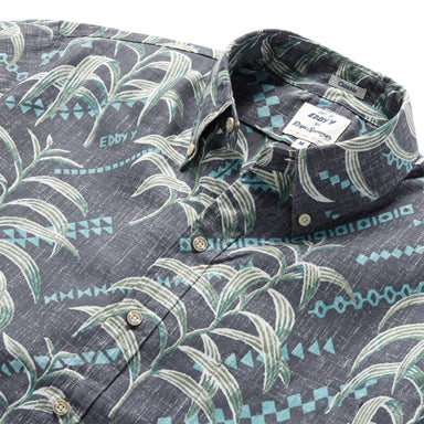 Reyn Spooner Koa Tapa Camp Shirt    