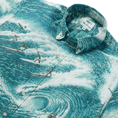 Reyn Spooner Big Wave Camp Shirt    
