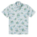 Reyn Spooner Honu'Aukai Button Front Camp Shirt White Small  38537535