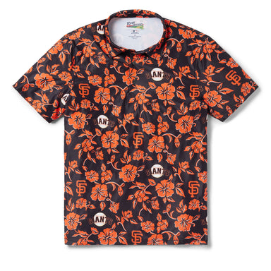 Reyn Spooner SF Giants 24 Performance Polo Black S 805766281287