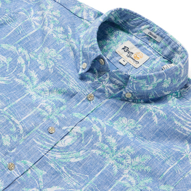 Reyn Spooner Ocean Motion Button Front Short Sleeve Camp Shirt