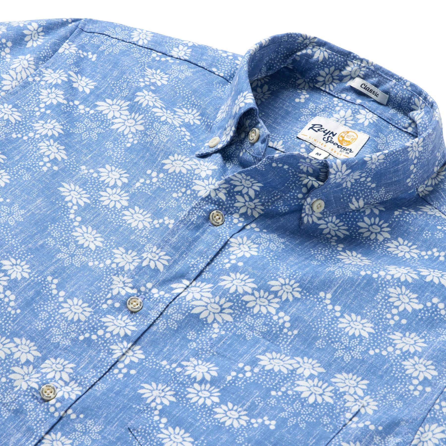 Reyn Spooner Kyoto Spring Button Front Short Sleeve Camp Short