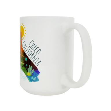 Chico, California State Icons Mug