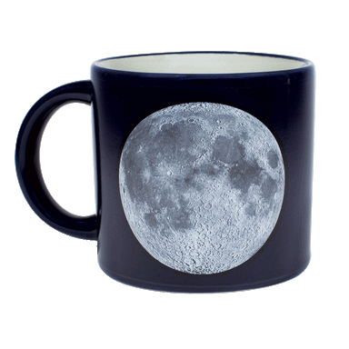 Moon Mug - Color Changing Mug with Astronaut Footprint Inside    