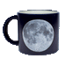 Moon Mug - Color Changing Mug with Astronaut Footprint Inside    