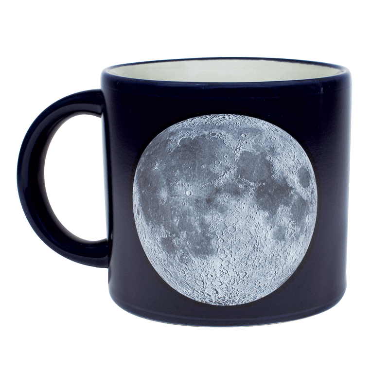 Moon Mug - Color Changing Mug with Astronaut Footprint Inside    