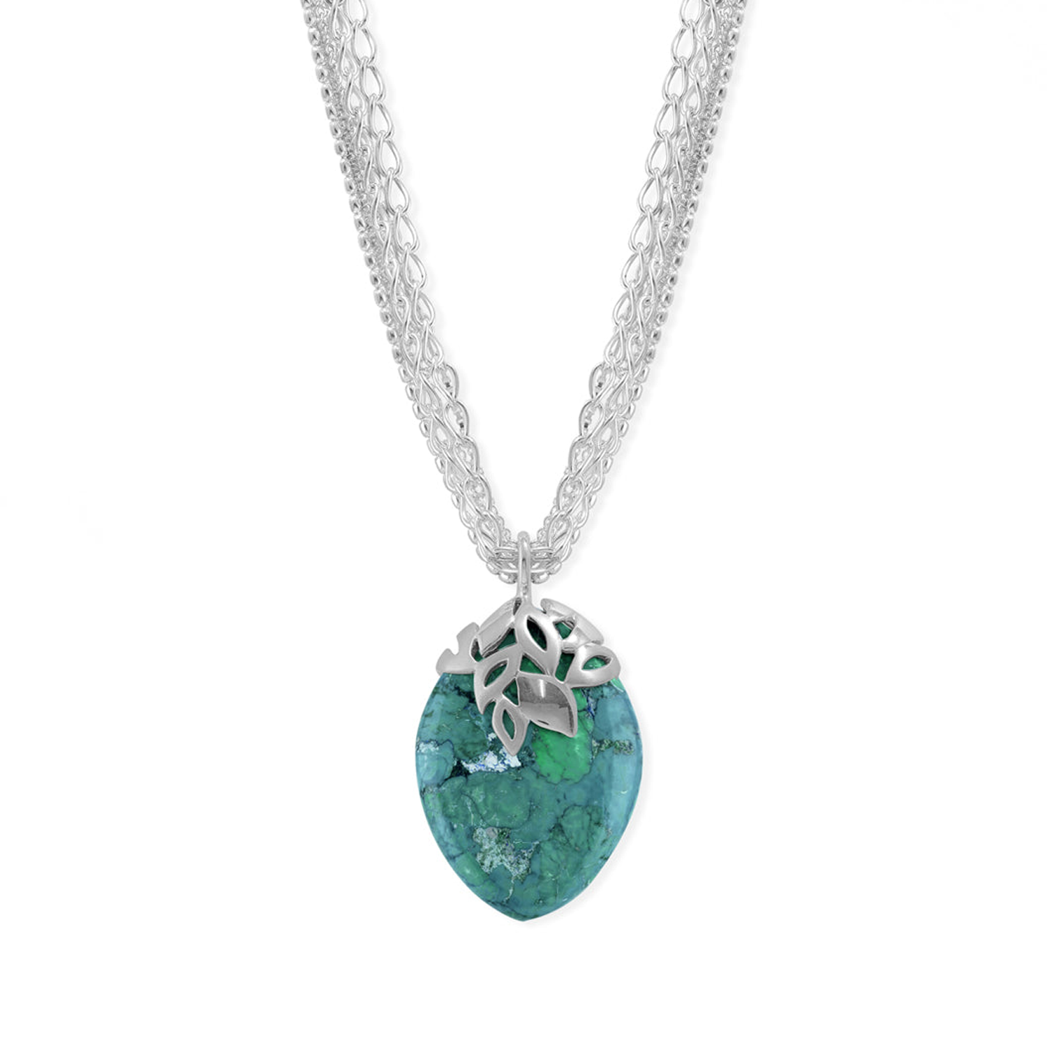 Boma Turquoise Teardrop Necklace