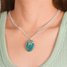 Boma Turquoise Teardrop Necklace