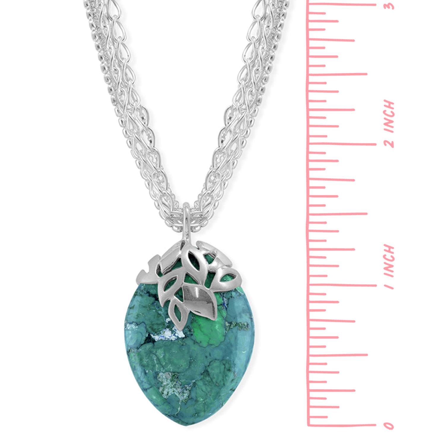 Boma Turquoise Teardrop Necklace