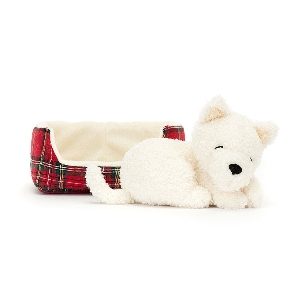 Jellycat Napping Nipper Westie    