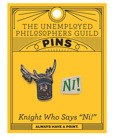 Knight Who Says "Ni" Enamel Pin Set