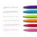 OOLY Bright Writers 6 Colored Ink Retractable Ball Point Pens