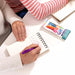 OOLY Bright Writers 6 Colored Ink Retractable Ball Point Pens