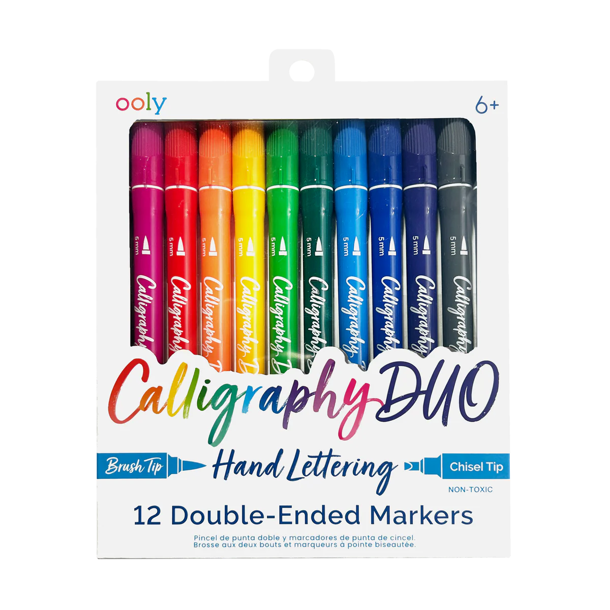 ooly Calligraphy Duo - 12 Double Ended Markers