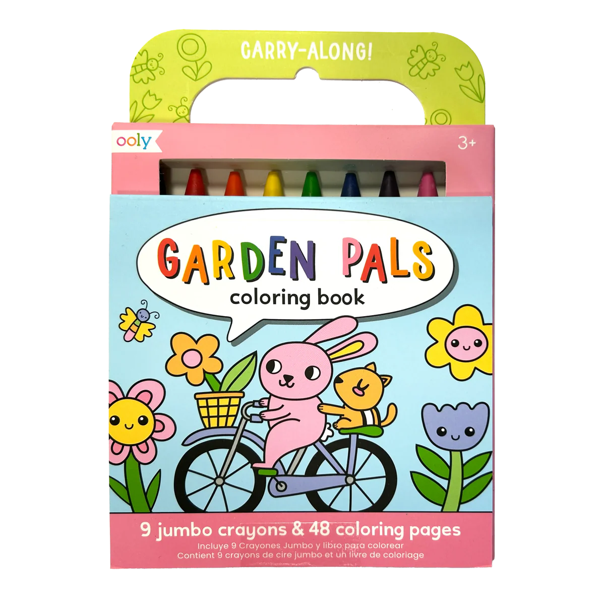 ooly Garden Pals Carry Along Coloring Book