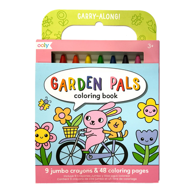 ooly Garden Pals Carry Along Coloring Book