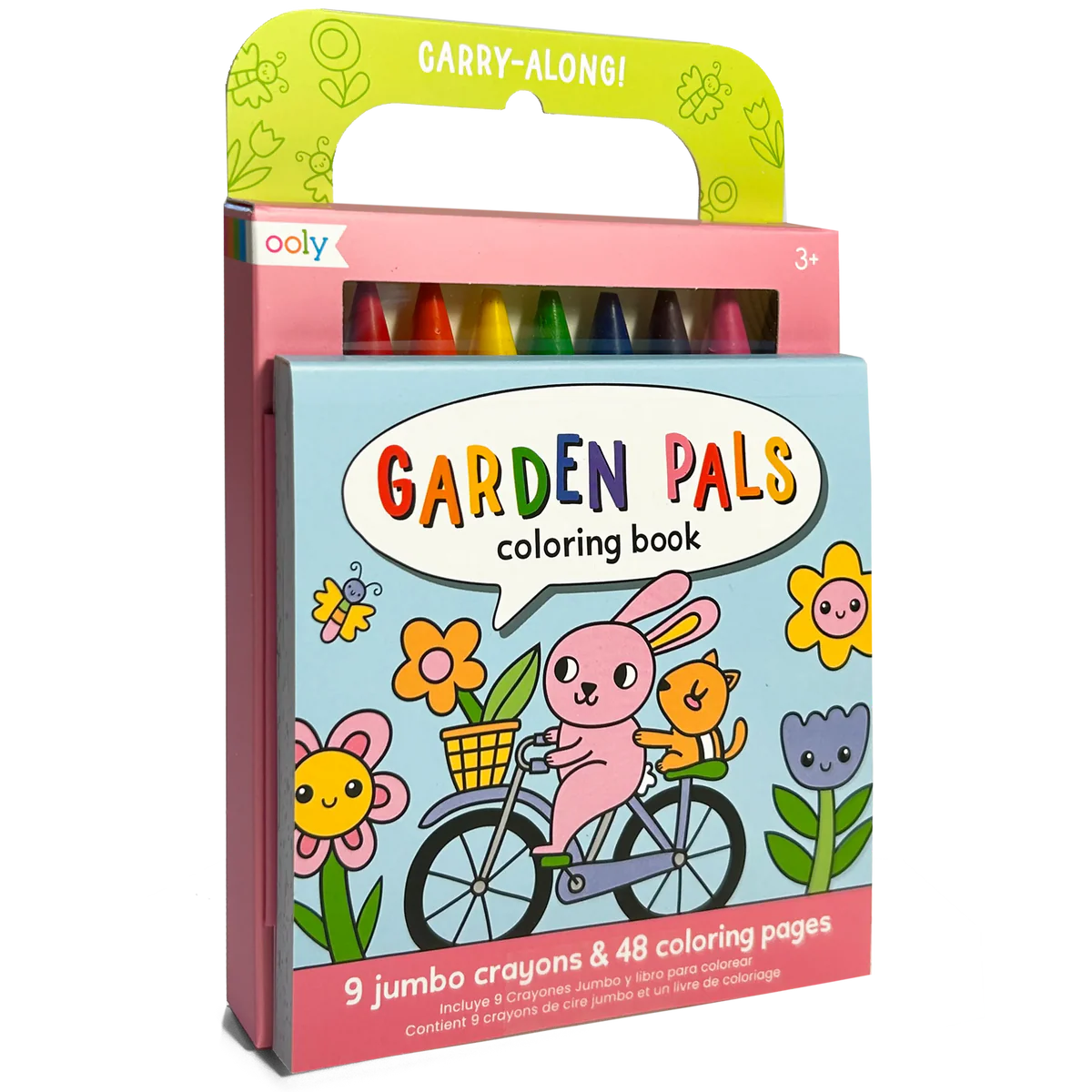 ooly Garden Pals Carry Along Coloring Book