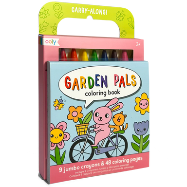 ooly Garden Pals Carry Along Coloring Book