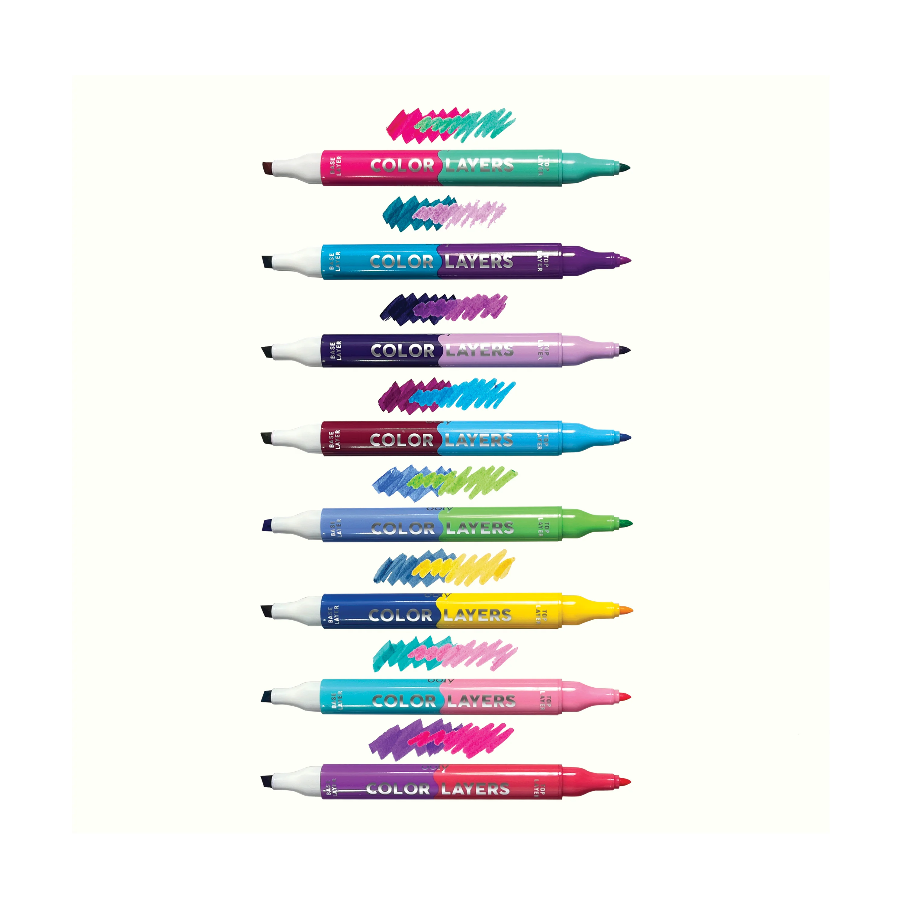 OOLY Color Layers 8 Layering Markers
