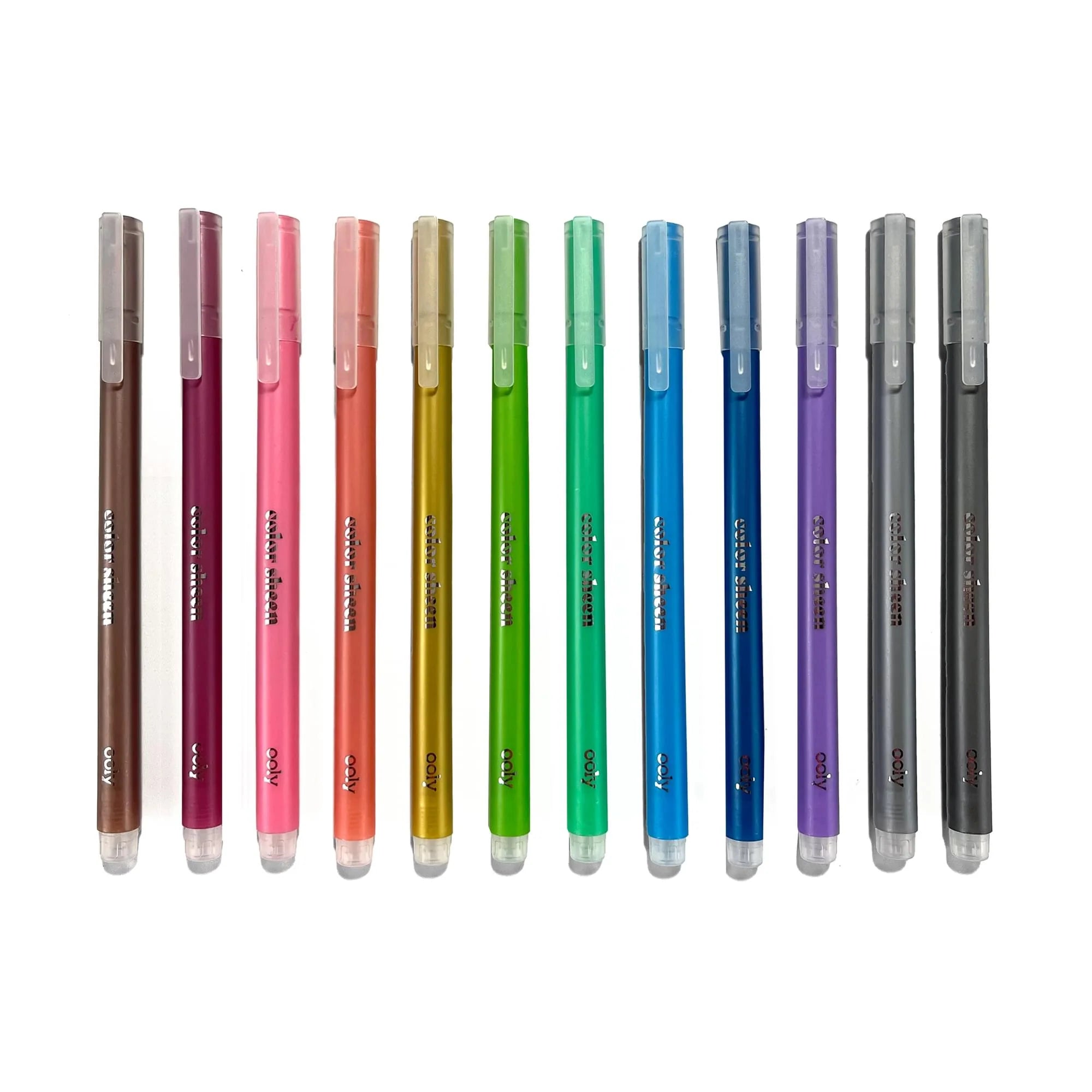 Color Sheen 12 Metallic Colored Gel Pens