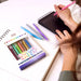 Color Sheen 12 Metallic Colored Gel Pens