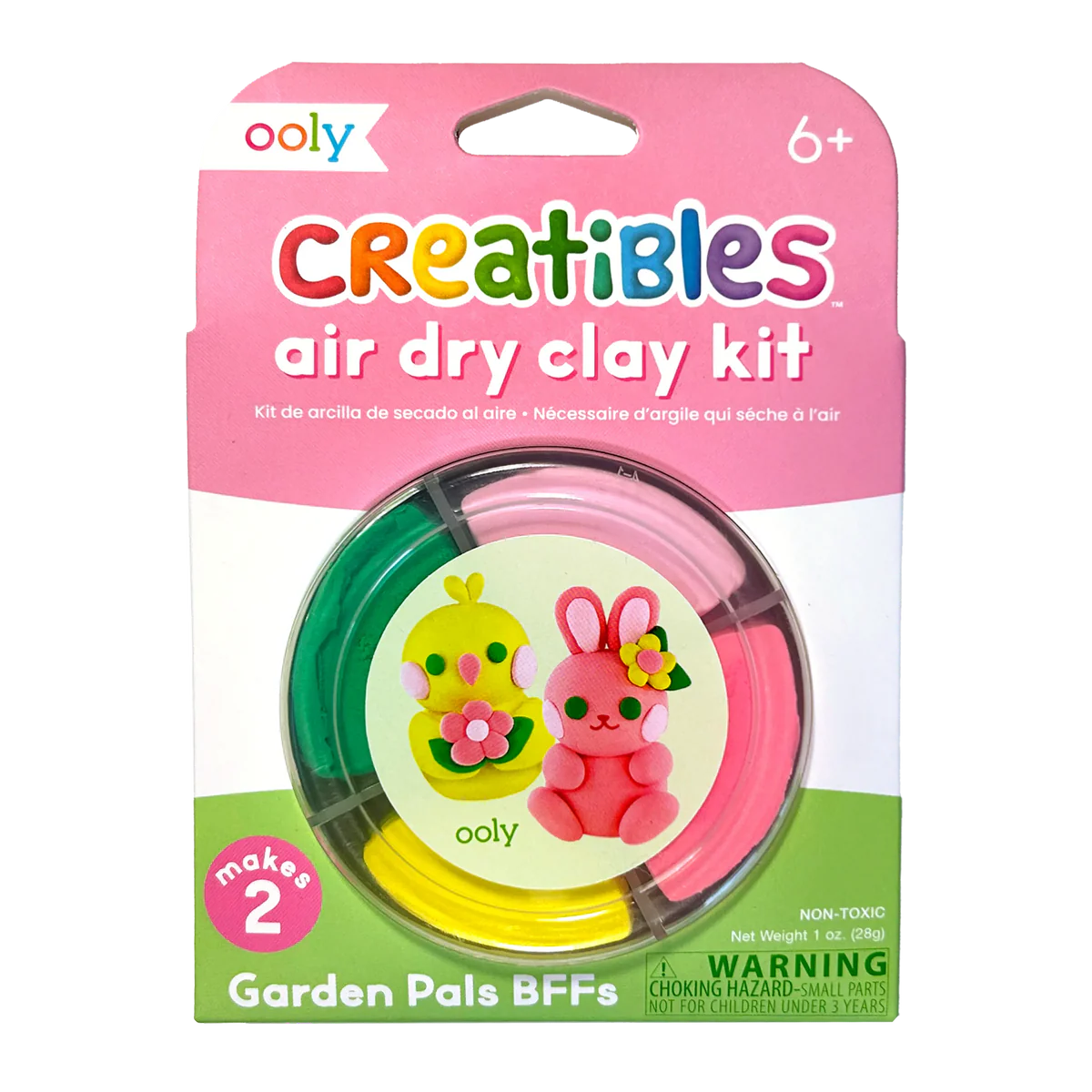 ooly Creatibles Garden Pals BFF Air Dry Clay Kit