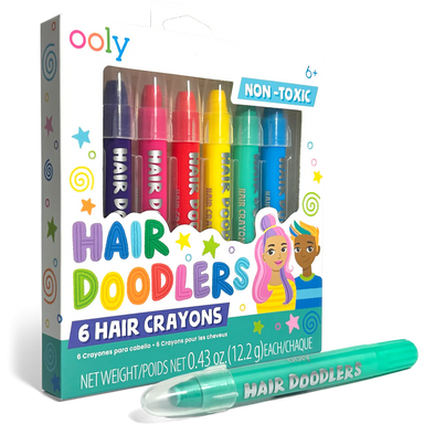 ooly Hair Doodlers Hair Crayons