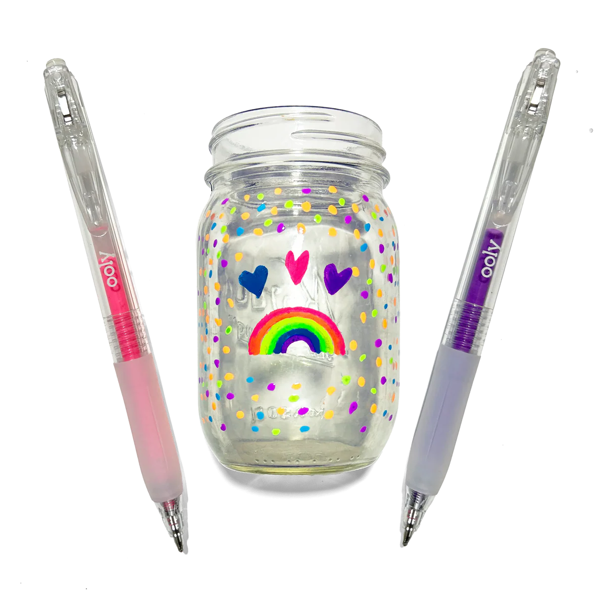 ooly Jelly Gloss Multi Surface Neon Deco Gel Pens
