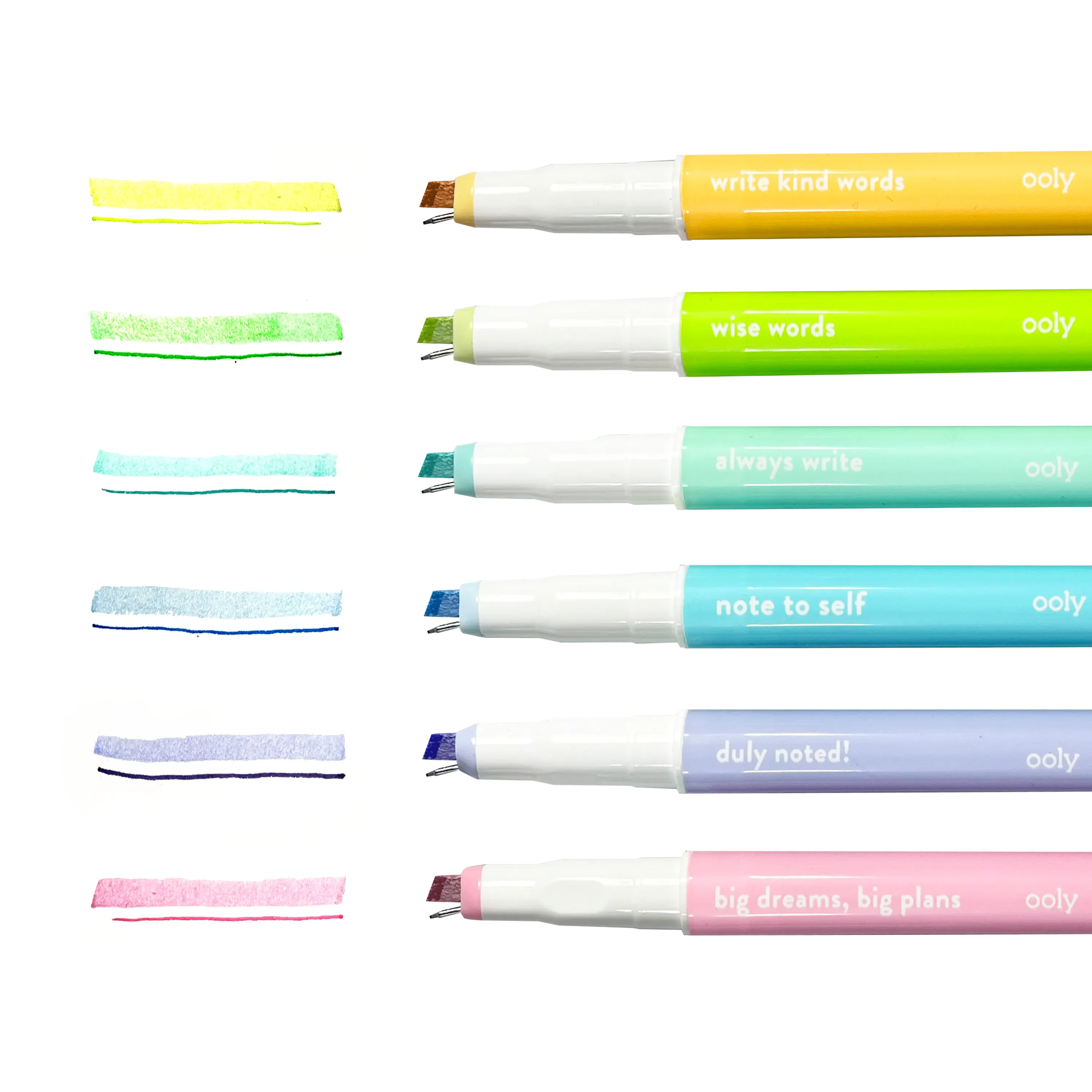 OOLY Noted! 2 in 1 Micro Fine Pen and Highlighter