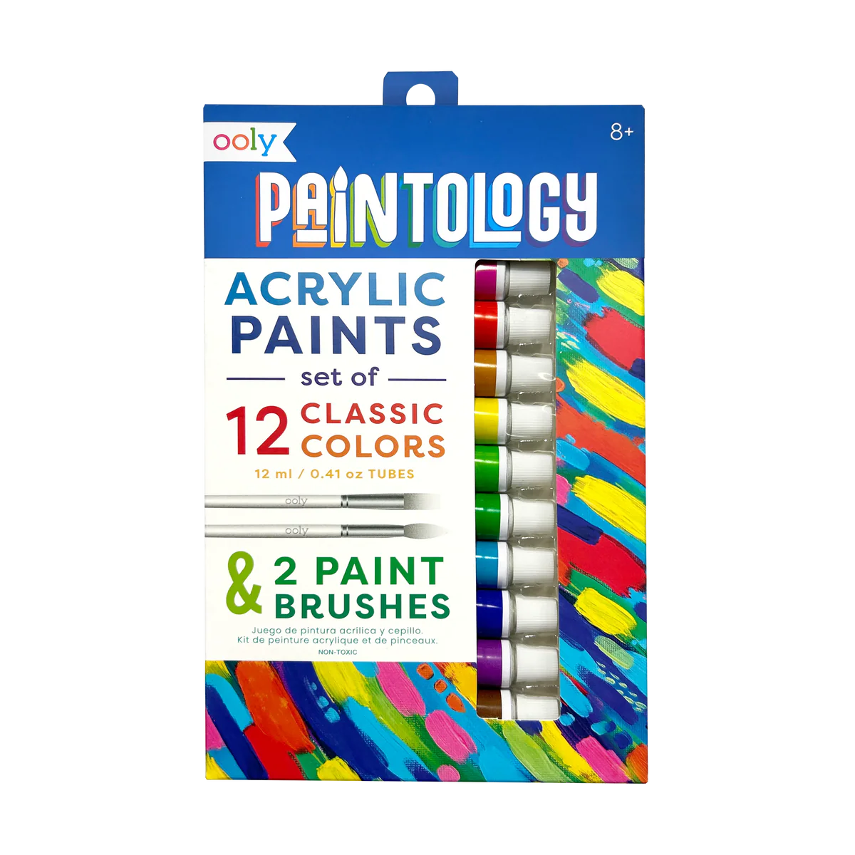ooly Paintology Acrylic Paints - 12 Classic Colors