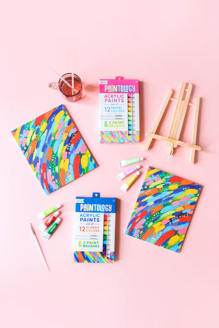 ooly Paintology Acrylic Paints - 12 Classic Colors