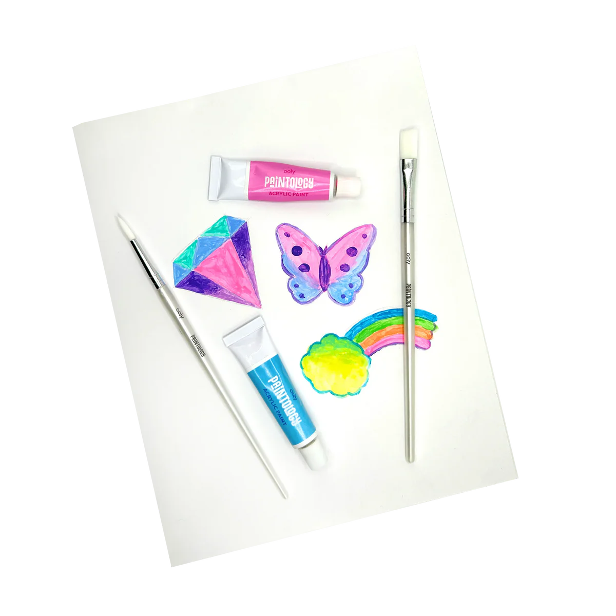 ooly Paintology Acrylic Paints - 12 Pastel Colors