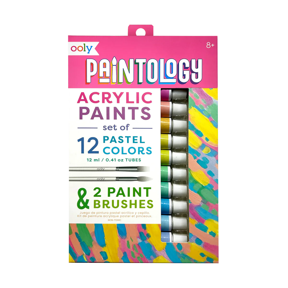 ooly Paintology Acrylic Paints - 12 Pastel Colors