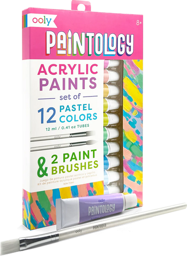 ooly Paintology Acrylic Paints - 12 Pastel Colors