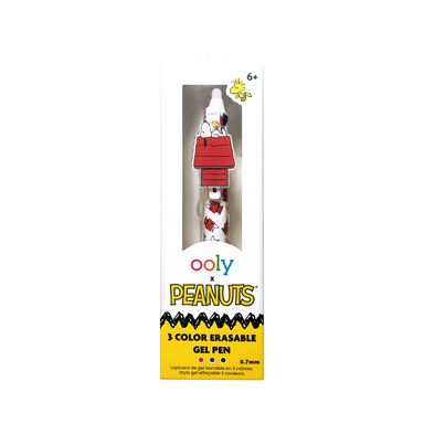 Peanuts 3 Color Erasable Gel Pen