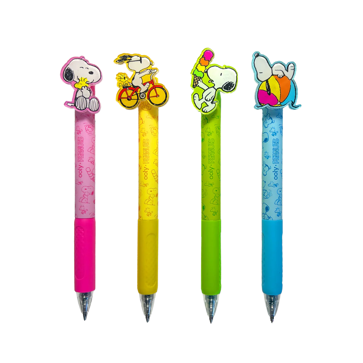 Peanuts Set of 4 Retractable Gel Pens