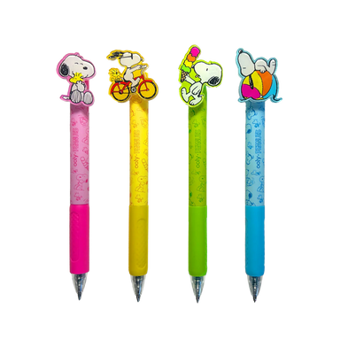 Peanuts Set of 4 Retractable Gel Pens