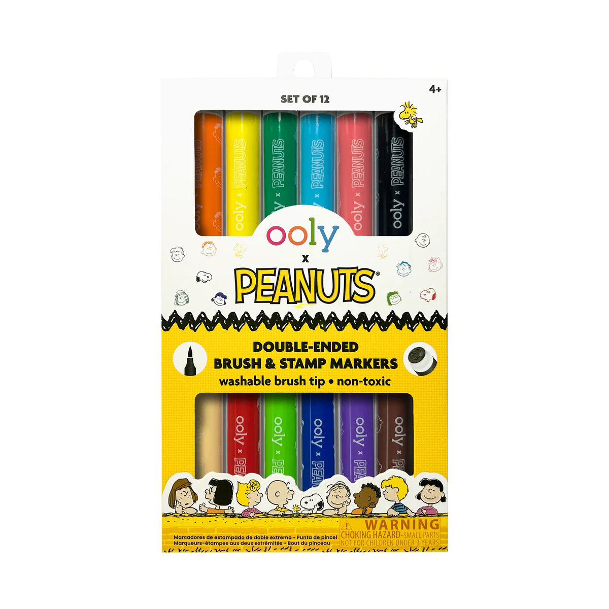 Peanuts Double Ended Brush and Stamp Markers