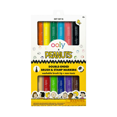 Peanuts Double Ended Brush and Stamp Markers