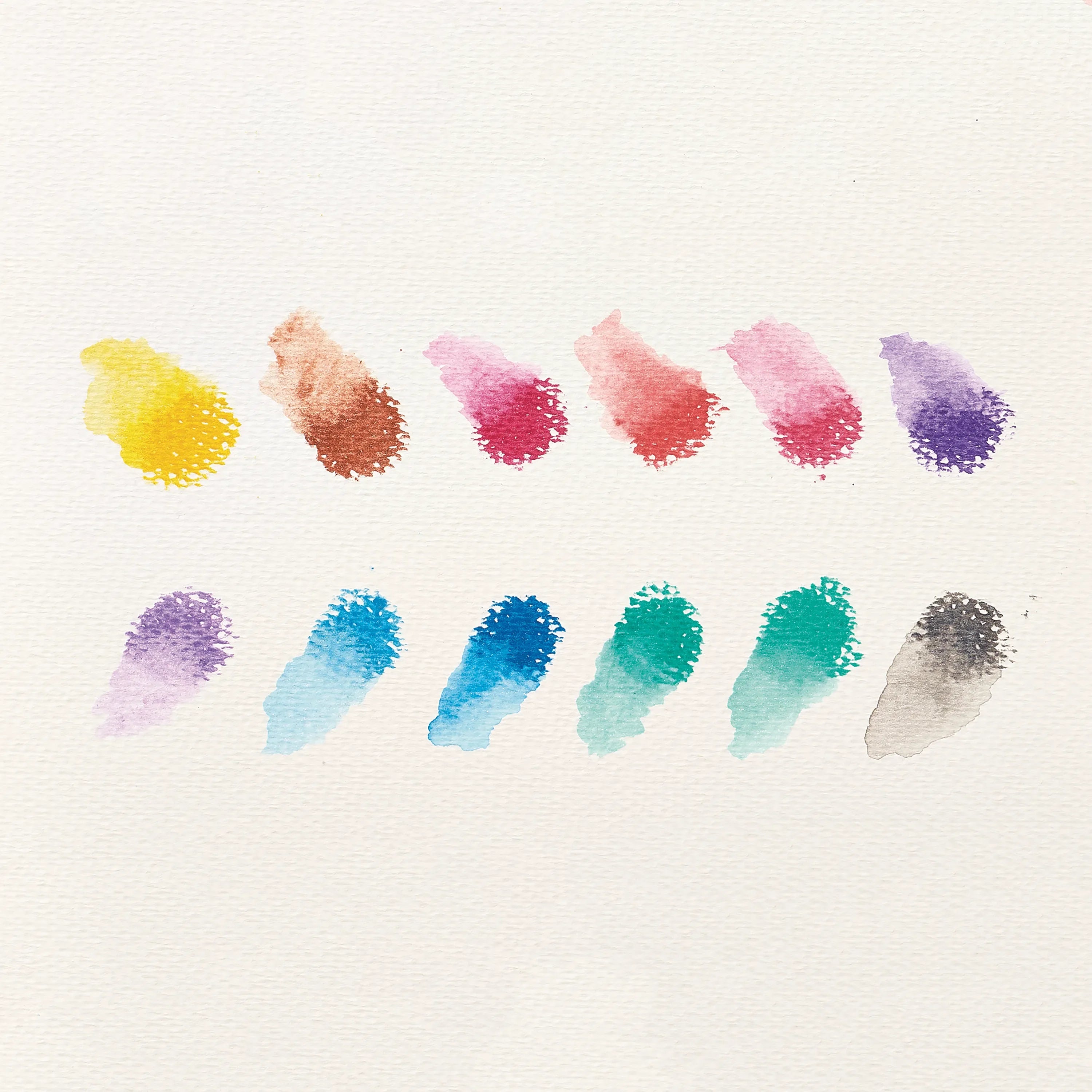 ooly Rainbow Sparkle Metallic Watercolor Gel Crayons - Set of 12