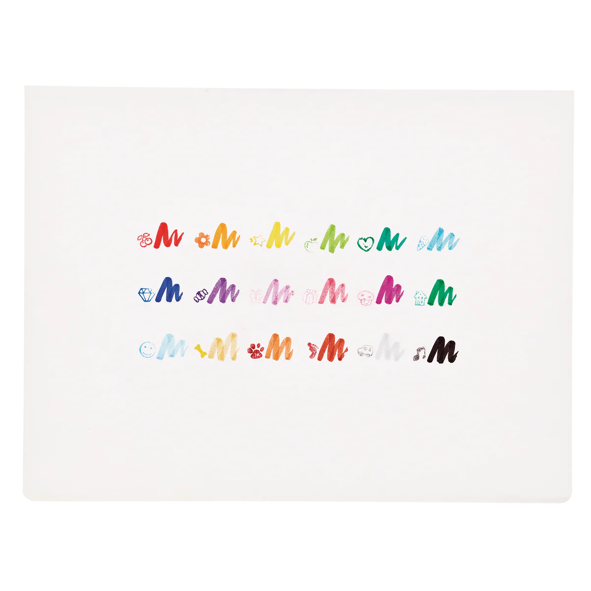 ooly Stampables Double Ended Brush and Stamp Markers
